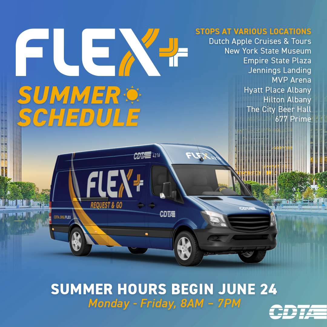 Flex+ Summer Schedule