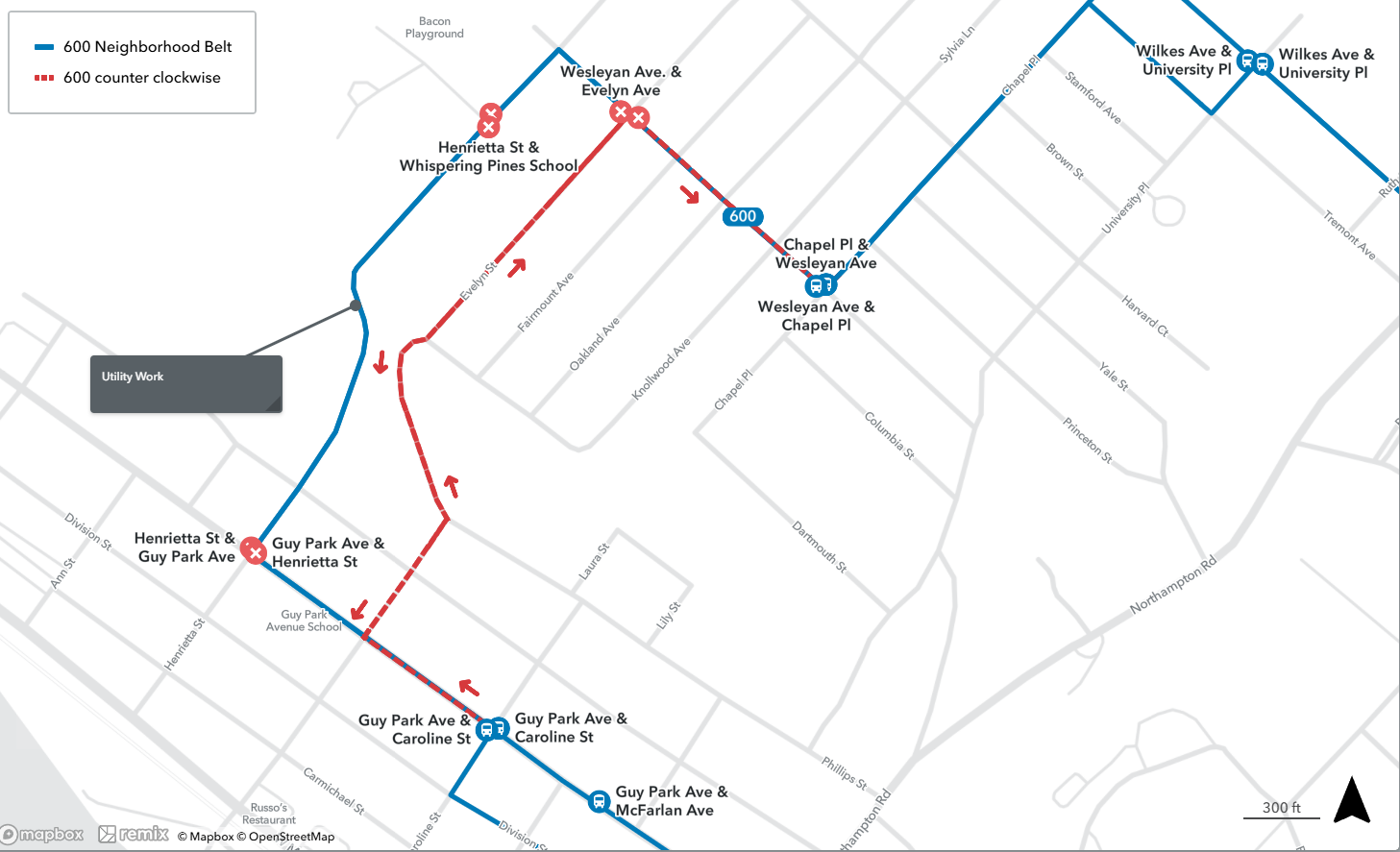 600 Detour