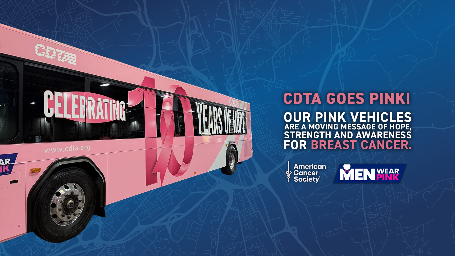 CDTA The Pink Bus 2025