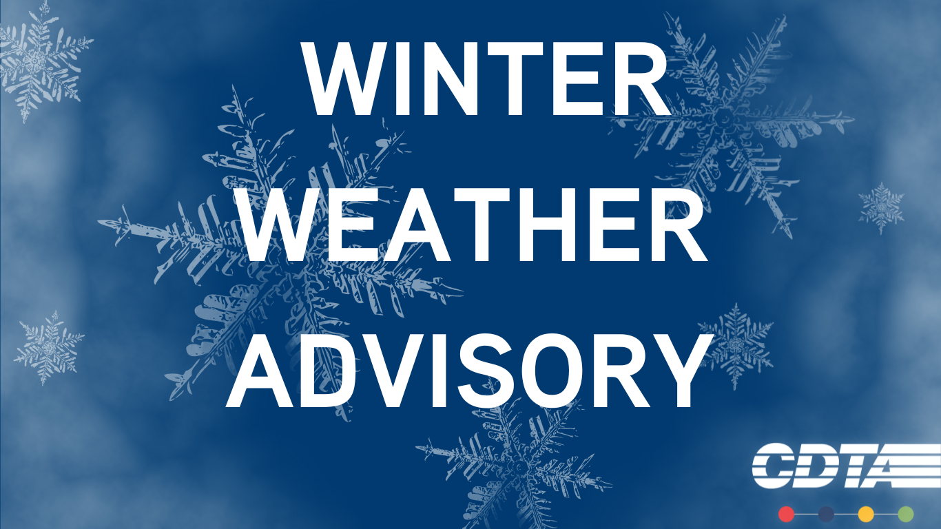 CDTA Prepares for Expected January Winter Storm