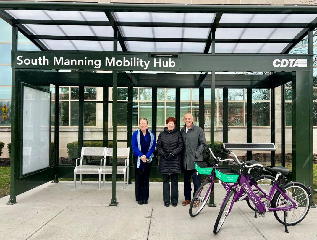 CDTA Opens Manning Boulevard Mobility Hub