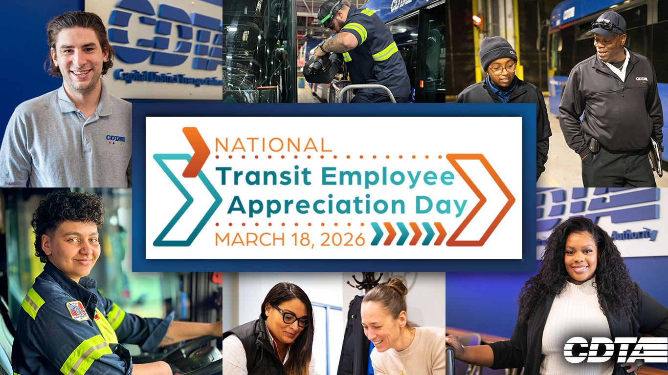 Transit Worker Appreciation Day image showing employees