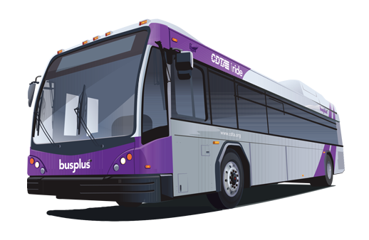 Photo of Purple Line Bus