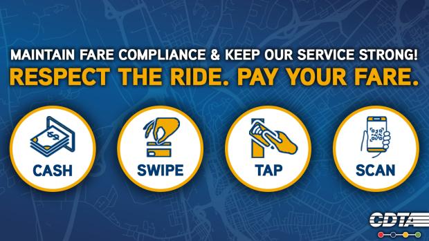 CDTA Launches Campaign to Encourage Fare Compliance CDTA Launches Campaign to Encourage Fare Compliance