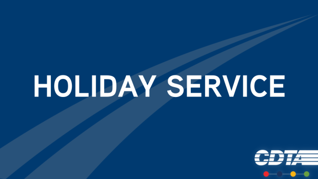 CDTA to Operate on Sunday/Holiday Schedule for Martin Luther King Jr. Day CDTA to Operate on Sunday/Holiday Schedule for Martin Luther King Jr. Day