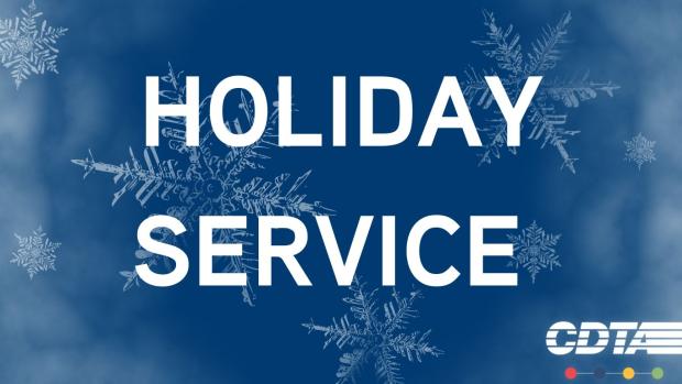 CDTA Announces Holiday Service