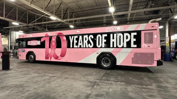 CDTA Kicks Off Breast Cancer Awareness Month with Iconic Pink Buses