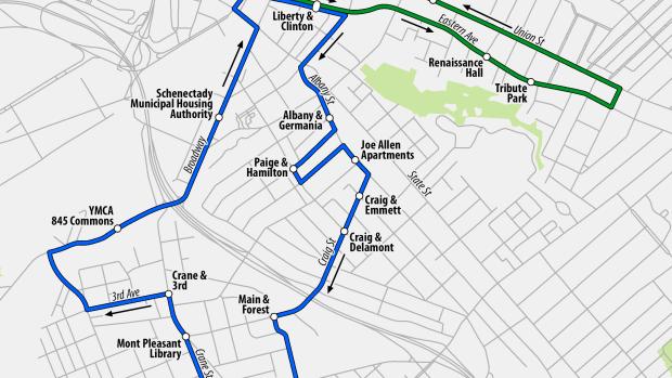 Trolley Map Trolley Map